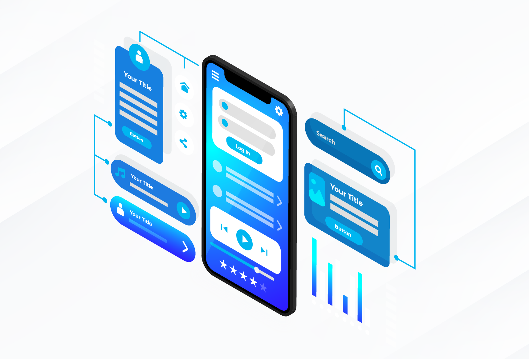 تصميم تطبيق ايفون